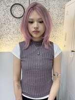 オプス 大名店(Ops)&nbsp;☆小顔効果抜群!ホワイトピンク×レイヤースタイル