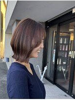 アズワンクミノキ(As:one kuminoki)&nbsp;大人かわいいくびれボブ