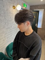 アグ ヘアー アイラ静岡店(Agu hair aila)&nbsp;【BLEACHi稲荷】毛流れセンターパート/静岡メンズ