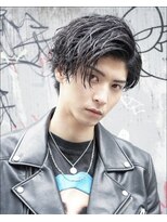 コンフィデンス 新宿3rd(confidence) メンズ大人スパイラルパーマルードモードストリート刈り上げ