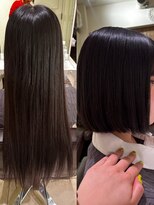 フォルテ 横浜店(FORTE) 髪質改善×バッサりとパツっとボブ