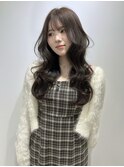 Olive beige × layer cut