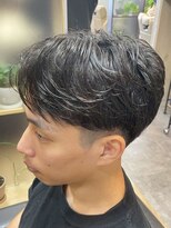 マインド サイトー ヘア アンド スパ mind saito hair&SPA&nbsp;フェザーパーマ×センターパート