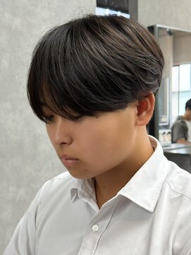 エルマーク 本山(L-MARK) マッシュヘア/黒髪/メンズカット/men's/フェザーパーマ