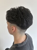 ルノン 草加獨協店(LUNON) 癖毛を生かしたフェード