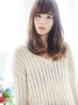 ヘア ジュレ ドゥ(hair jurer deux) 【ヘアジュレドゥ 花井】 甘辛な大人愛されセミディ