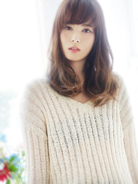 ヘア ジュレ ドゥ(hair jurer deux) 【ヘアジュレドゥ 花井】 甘辛な大人愛されセミディ