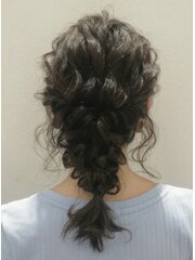 ヘアセットアレンジ