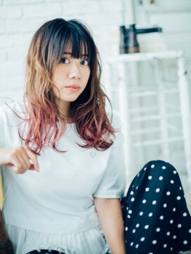 コレクション 船堀店(collection) ラベンダーピンクのツートンカラー