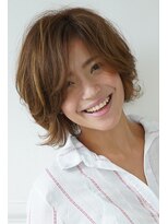 ナオシ トレス 富雄店(nao*c tres)&nbsp;【奈良/富雄nao*c】大人かわいい小顔☆ナチュラルミディアムボブ