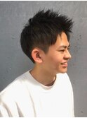 爽やかビジネスツーブロスタイル<理容室><日野/床屋/メンズ>