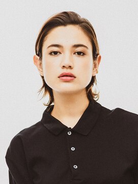 ルーチェ 溝の口(Luce) ラフなオールバックスタイル