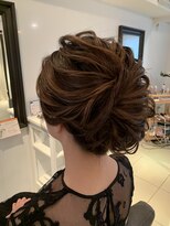 フェリーチェ(Felice)&nbsp;夜会巻き　小顔アップ　ウエディング　和装　着物ヘア　二次会