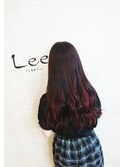 【Lee天王寺】ワインレッド