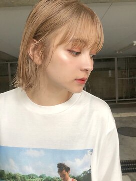 パーク(PAAQ) 【PAAQ田中】海外志向のラテガール必見！ブロンド×グランジボブ