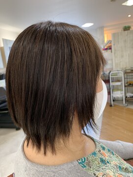 ヘアー グリース(hair GREASE) 裾軽ボブ