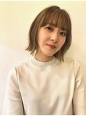 インナーカラーとボブ（BUZZさの）