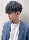 前下がりマッシュ×ツイストスパイラルstyle