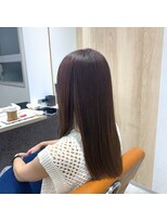 トゥーリ 浜町店 長崎(tuuli)&nbsp;艶ストレート×ラベンダー