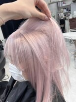 ペレ 渋谷(PELE)&nbsp;K298_ホワイトピンク ブリーチ3回~