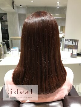 アイディール(:ideal) 艶感抜群ピンクブラウン