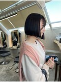 地毛風縮毛矯正ボブ