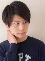 モッズヘアメン 名護大東店(mod's hair men)&nbsp;マットブラウン小顔補正立体カットのラウンドマッシュｆ名護大東