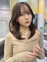 シティ(CITY)&nbsp;ワンカールレイヤーカット ミディアム 顔周りカット 東垂水