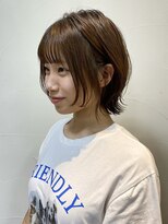 ヘアメイク シンズ レインボー(Hair Make SHIN'S RAINBOW)&nbsp;外ハネボブ/うねり/癖毛/ボブ/高松