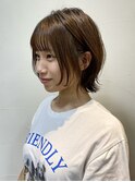 外ハネボブ/うねり/癖毛/ボブ/高松