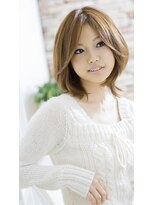 アニュー エアー(anew aeir)&nbsp;大人可愛いくびれレイヤーボブ