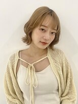 サンクチュアリー ウィズ コネクト(Sanctuary with connect)&nbsp;くびれボブ×ハイトーンカラー