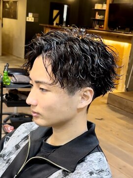 ミオ ベガ(Mio'' VEGA) 【京都波巻き】アップバングパーマ