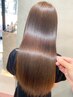 [乾燥対策！]カット+リタッチ柔らか縮毛矯正+1stepトリートメント￥15980/横浜