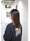 インナーカラー赤系