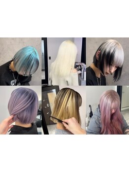 薬剤の知識が豊富だから、あなたにぴったりな色をご提案♪透明感や艶感のあるハイトーンもお任せ☆