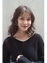 レジュアル(RESSUAL)&nbsp;イメチェンデジタルパーマ外ハネボブ美髪ワイドバング