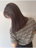 乾かすだけでキマる髪/馴染むハイトーングレージュ