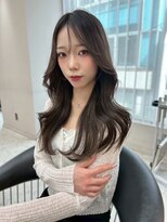 ボタン テンジン(VOTAN tenjin)&nbsp;【木串楽人】韓国風巻き/レイヤーロング/前髪