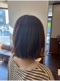ボブ/MIX巻き/外ハネボブ/ぱつんボブ/30代/40代