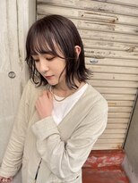 コワファーストナガサキシャンプーボーイ(COIFF1RST NAGASAKI SHAMPOO BOY)&nbsp;大人可愛い20代30代40代黒髪前下がりショートボブ丸みショート◎