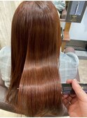 【髪質改善】艶めく大人ストレートロング/艶感/艶ロング