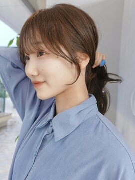 クム(kumu) 【kumu】韓国風/レイヤーカット/透明感/ロング/艶感/グレージュ