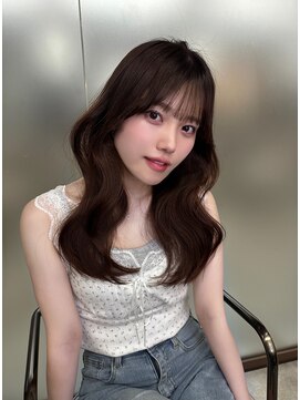 ボタン ハカタ(VOTAN hakata) シースルー前髪/薄め前髪/顔周りカット/韓国風巻き/博多美容室