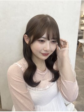 シア 新越谷店(SHEER) 【sayaka】レイヤー×柔らか透明感カラ―