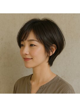 スープレックス ヘアーデザイン(SOUPREX HAIR DESIGN) ミセス軽やかレイヤーショートボブ 20代 30代 40代 50代 60代