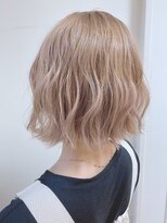 ミリム 栄矢場町店(MIRiM) 【栄矢場町】ミニボブ×ベージュカラー