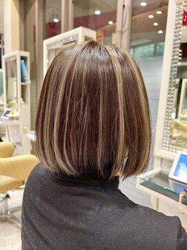 ビス ヘア アンド ビューティー 西新井店(Vis Hair＆Beauty) 透明感ハイライト◎くびれミディ20代30代