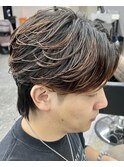 圧倒的毛流れフェザーパーマ/メンズパーマ
