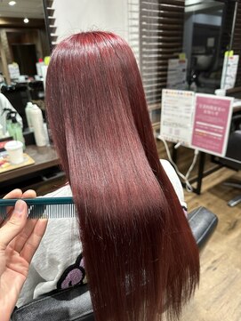 ブレンドバイハピネス(Blend by happiness) 髪質改善トリートメント暖色ピンクブラウン20代30代40代